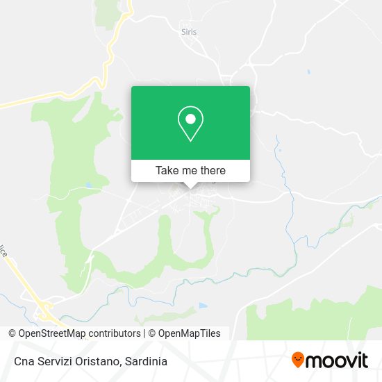 Cna Servizi Oristano map