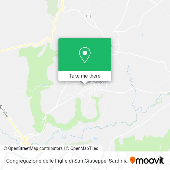Congregazione delle Figlie di San Giuseppe map
