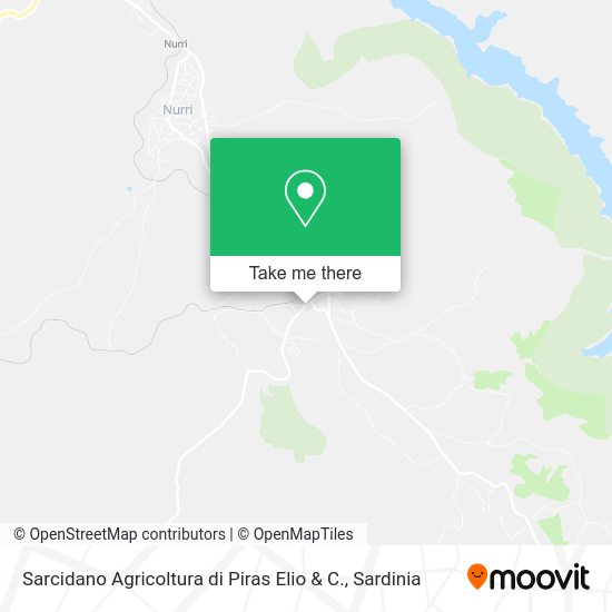 Sarcidano Agricoltura di Piras Elio & C. map