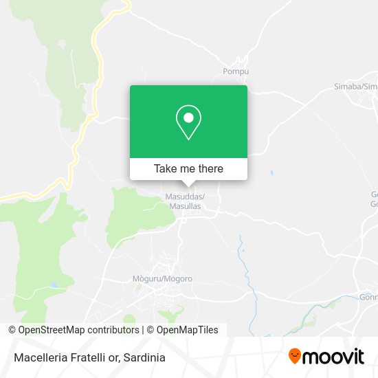 Macelleria Fratelli or map