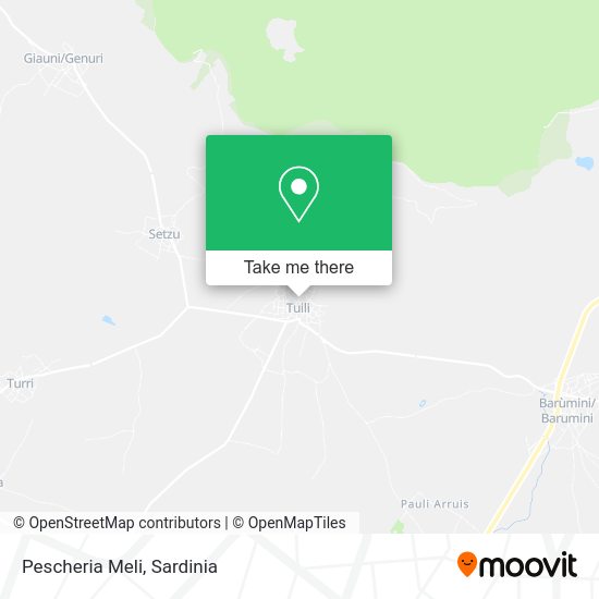 Pescheria Meli map