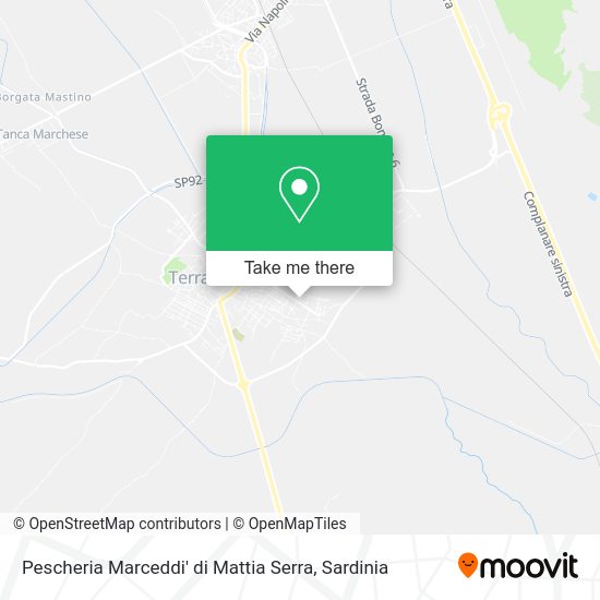 Pescheria Marceddi' di Mattia Serra map
