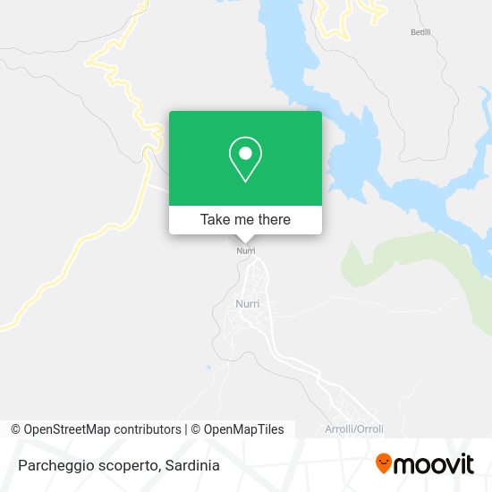 Parcheggio scoperto map