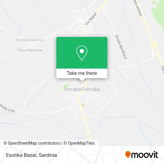 Esotika Bazar map