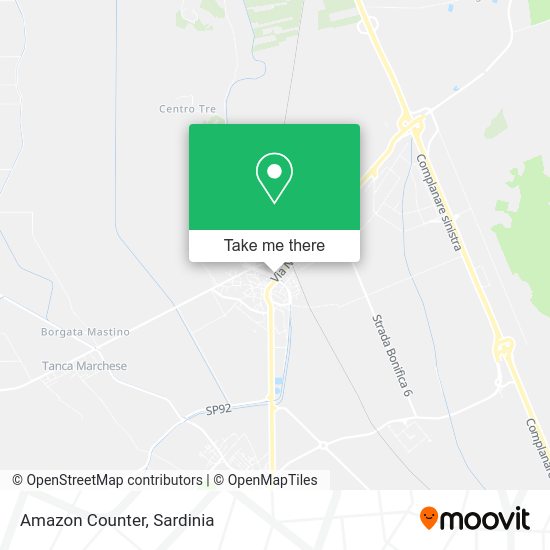 Amazon Counter map