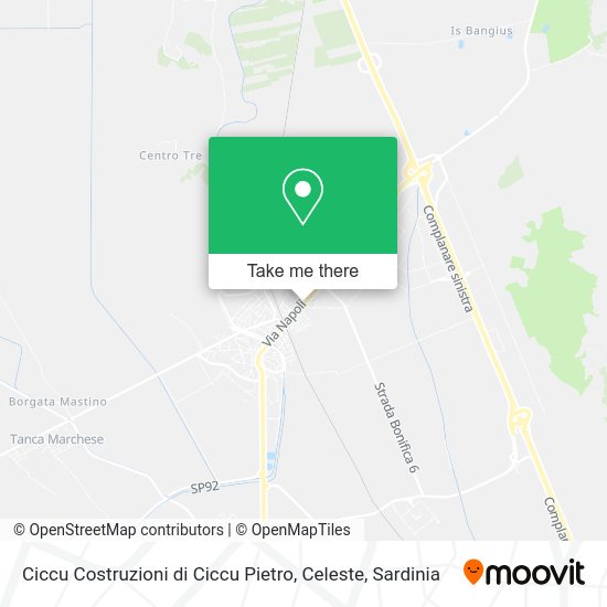 Ciccu Costruzioni di Ciccu Pietro, Celeste map