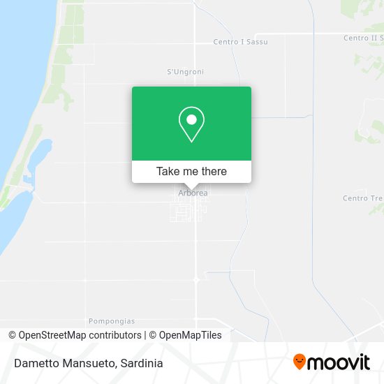 Dametto Mansueto map