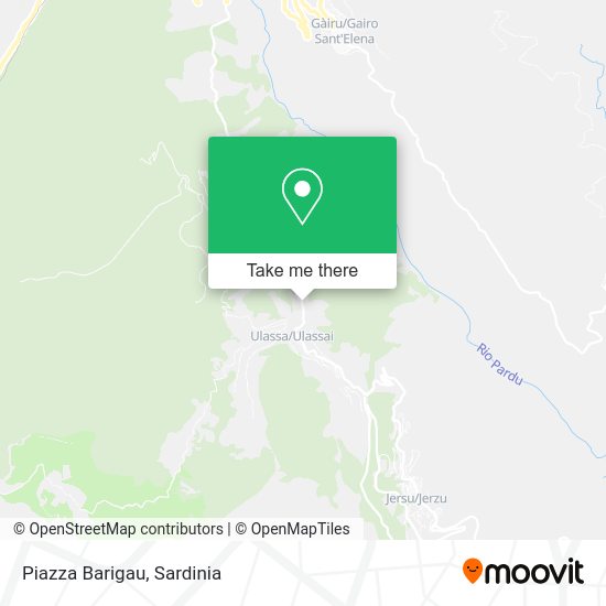 Piazza Barigau map