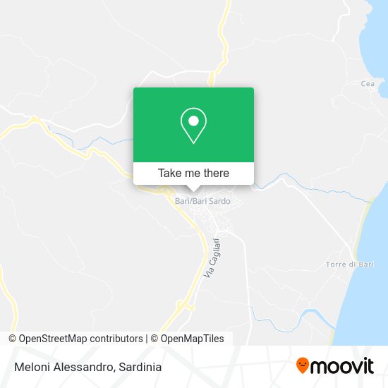 Meloni Alessandro map