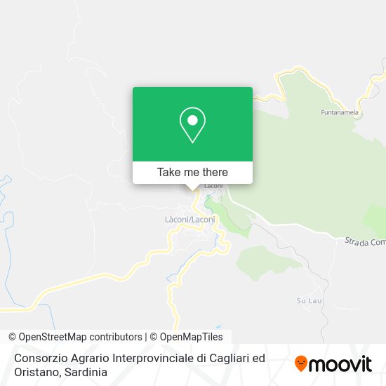 Consorzio Agrario Interprovinciale di Cagliari ed Oristano map