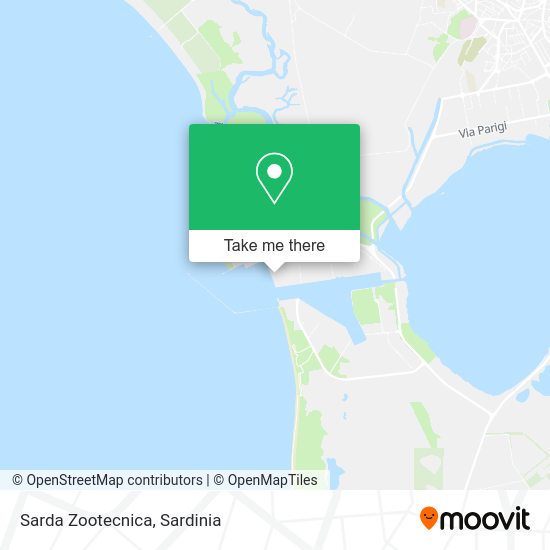 Sarda Zootecnica map