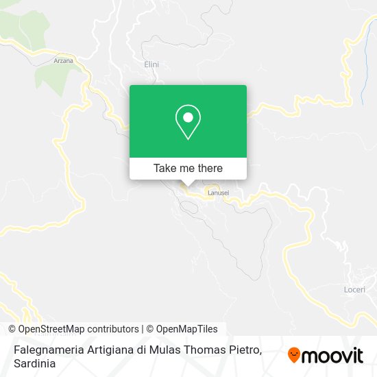 Falegnameria Artigiana di Mulas Thomas Pietro map
