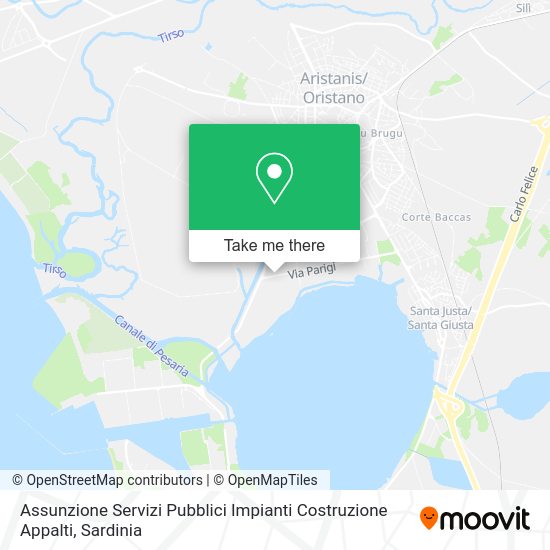 Assunzione Servizi Pubblici Impianti Costruzione Appalti map