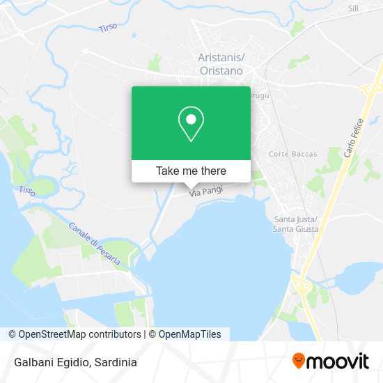 Galbani Egidio map