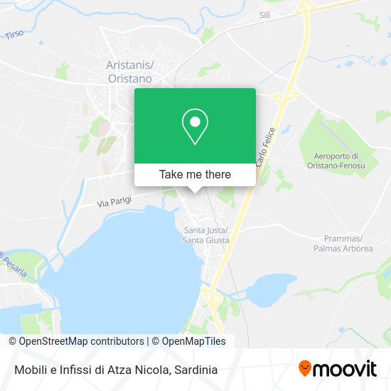 Mobili e Infissi di Atza Nicola map