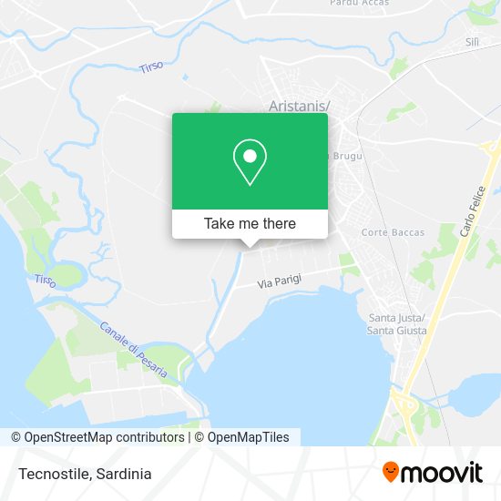 Tecnostile map