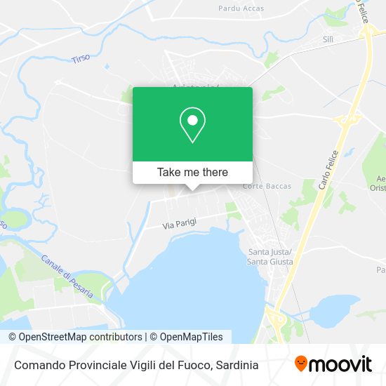 Comando Provinciale Vigili del Fuoco map