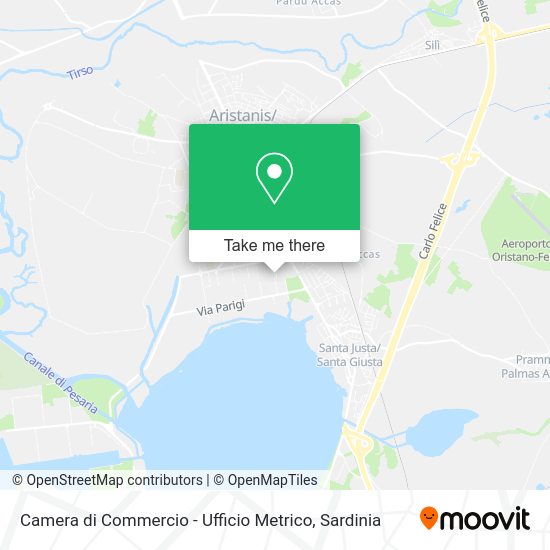 Camera di Commercio - Ufficio Metrico map