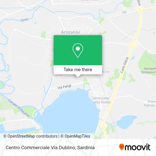 Centro Commerciale Via Dublino map