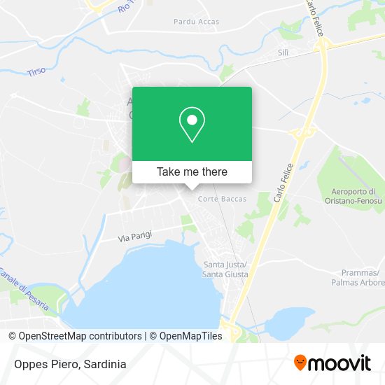 Oppes Piero map