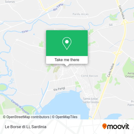 Le Borse di Li map