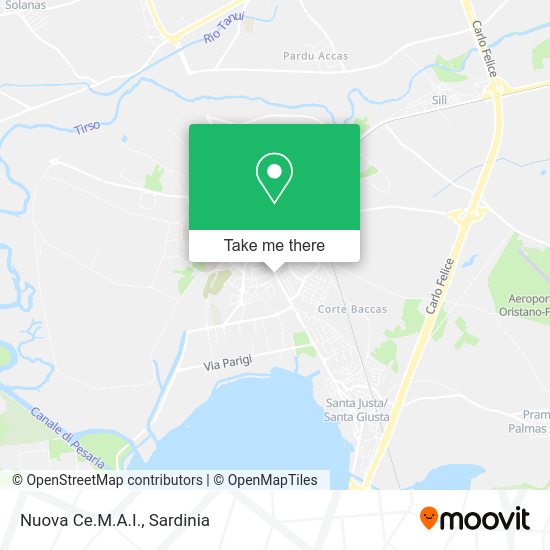 Nuova Ce.M.A.I. map