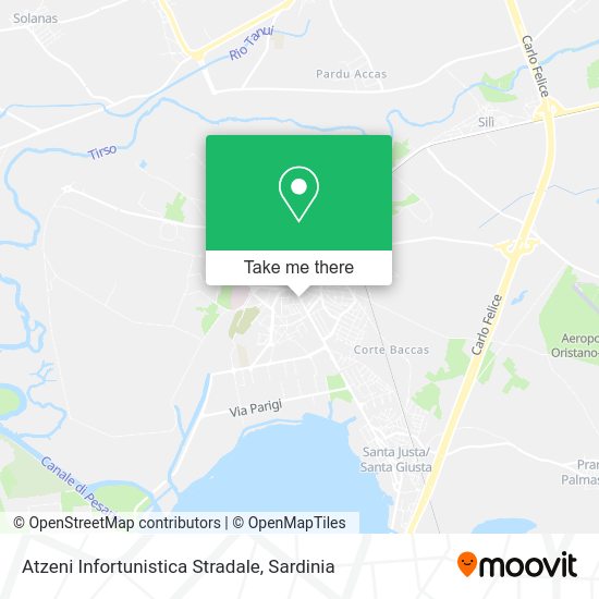 Atzeni Infortunistica Stradale map