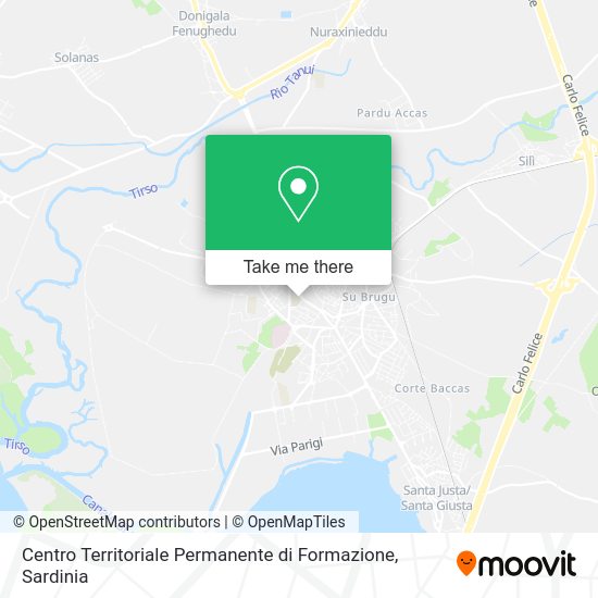 Centro Territoriale Permanente di Formazione map