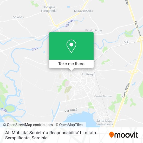 Ati Mobilita' Societa' a Responsabilita' Limitata Semplificata map