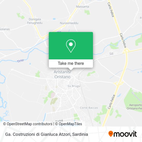 Ga. Costruzioni di Gianluca Atzori map