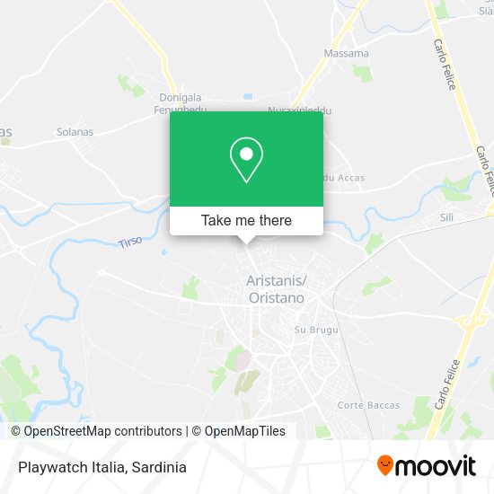 Playwatch Italia map