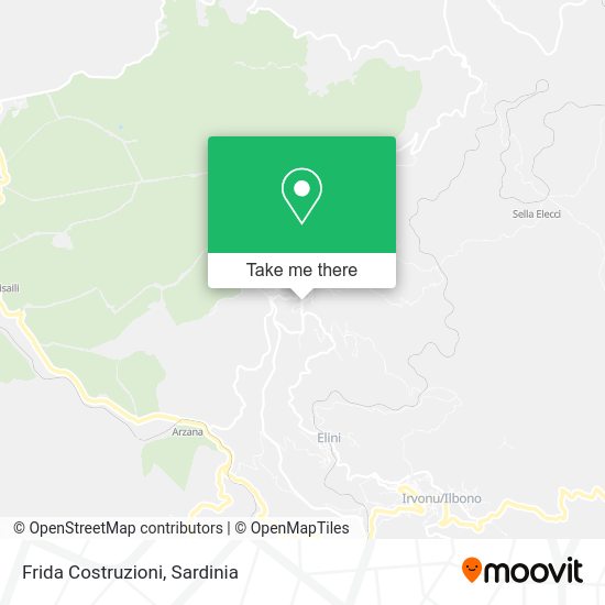 Frida Costruzioni map