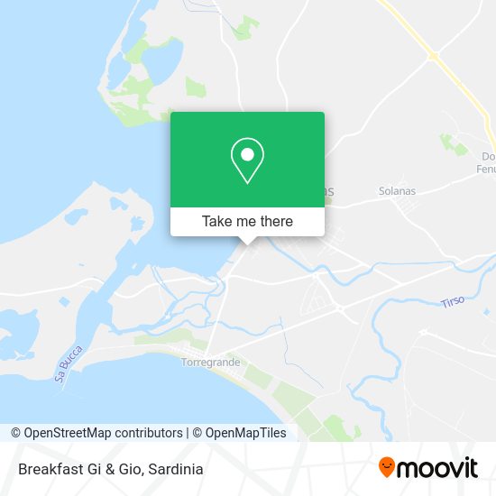 Breakfast Gi & Gio map