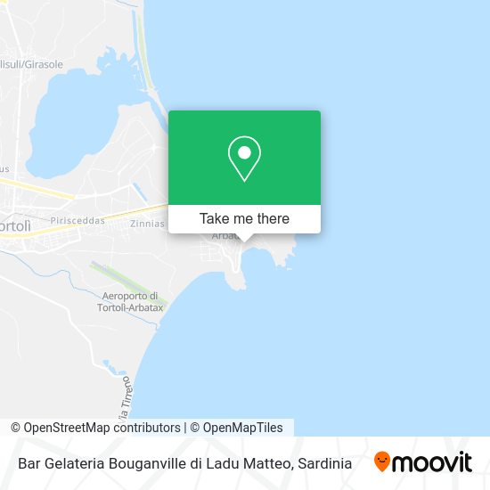 Bar Gelateria Bouganville di Ladu Matteo map