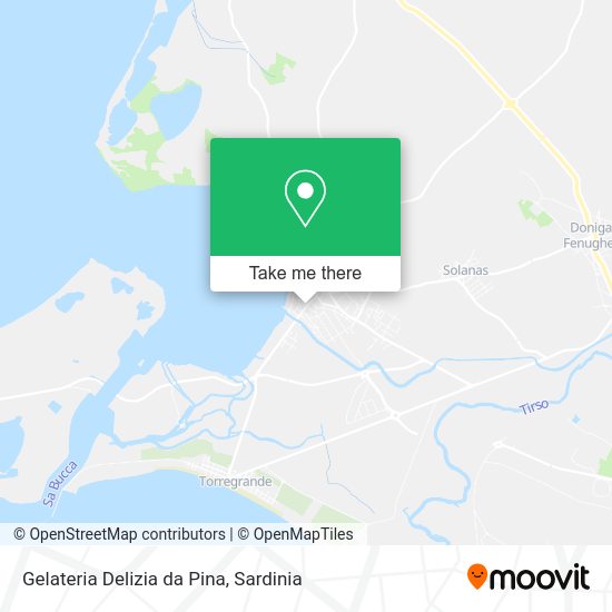 Gelateria Delizia da Pina map