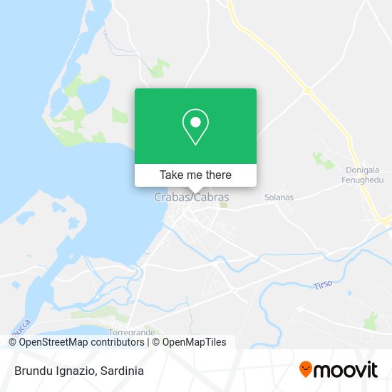 Brundu Ignazio map