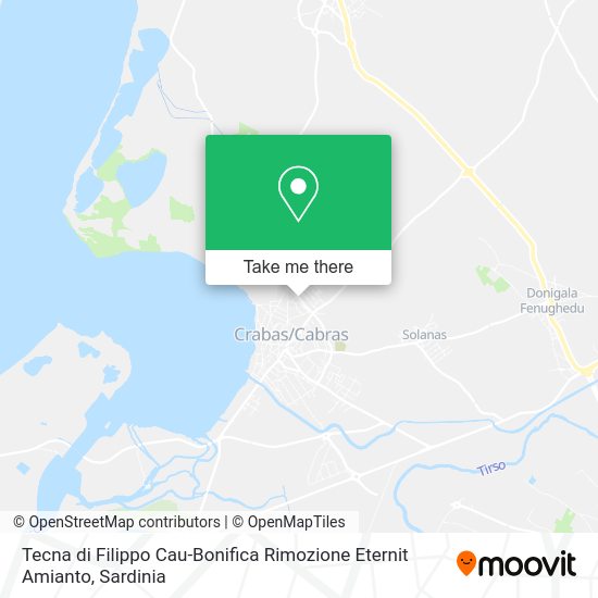 Tecna di Filippo Cau-Bonifica Rimozione Eternit Amianto map