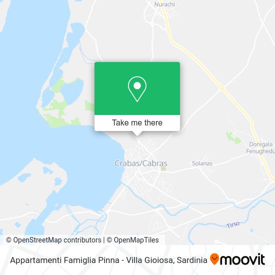 Appartamenti Famiglia Pinna - Villa Gioiosa map
