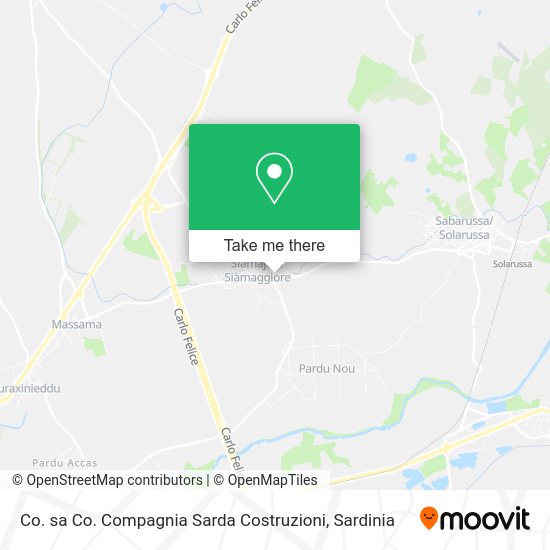 Co. sa Co. Compagnia Sarda Costruzioni map