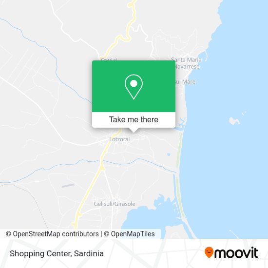 Shopping Center map