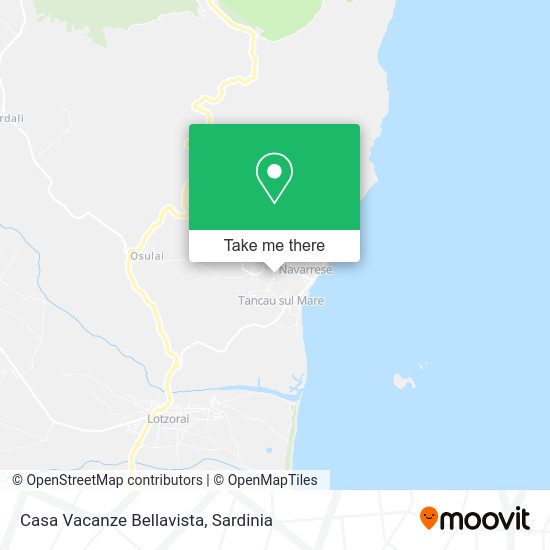 Casa Vacanze Bellavista map