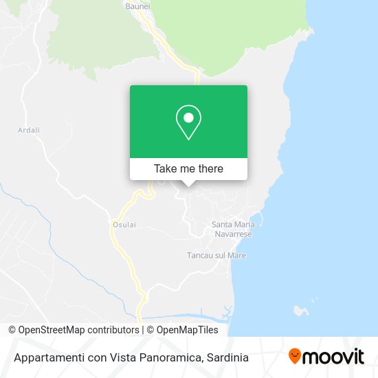 Appartamenti con Vista Panoramica map