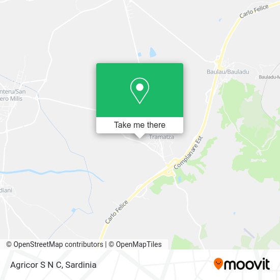 Agricor S N C map