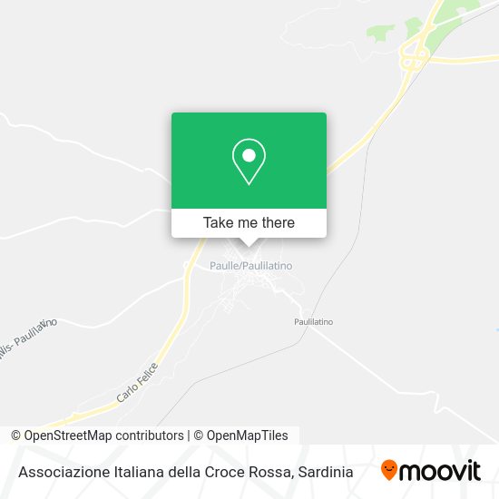 Associazione Italiana della Croce Rossa map