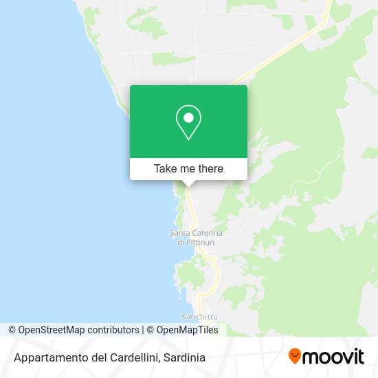 Appartamento del Cardellini map