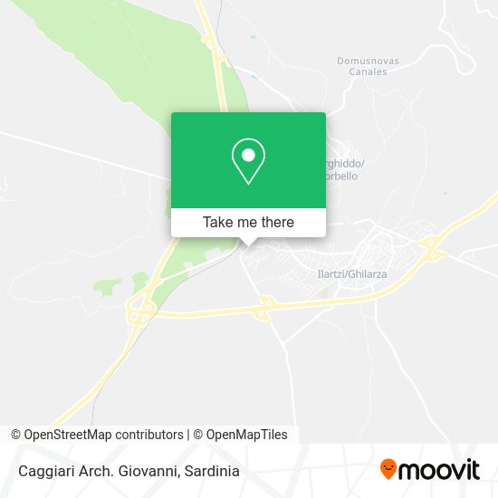 Caggiari Arch. Giovanni map