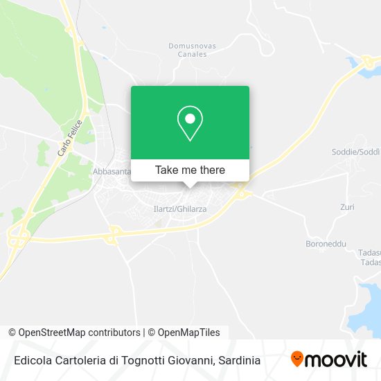 Edicola Cartoleria di Tognotti Giovanni map