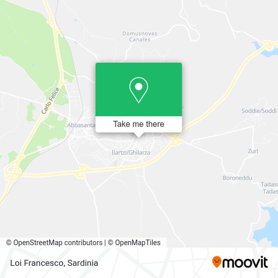 Loi Francesco map