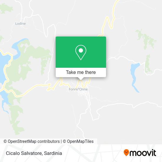 Cicalo Salvatore map