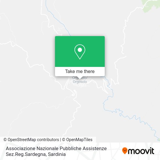 Associazione Nazionale Pubbliche Assistenze Sez.Reg.Sardegna map